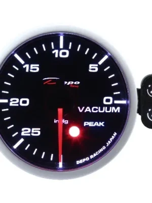 Originální Přídavný budík DEPO PK 52 mm - Vacum (podtlak)